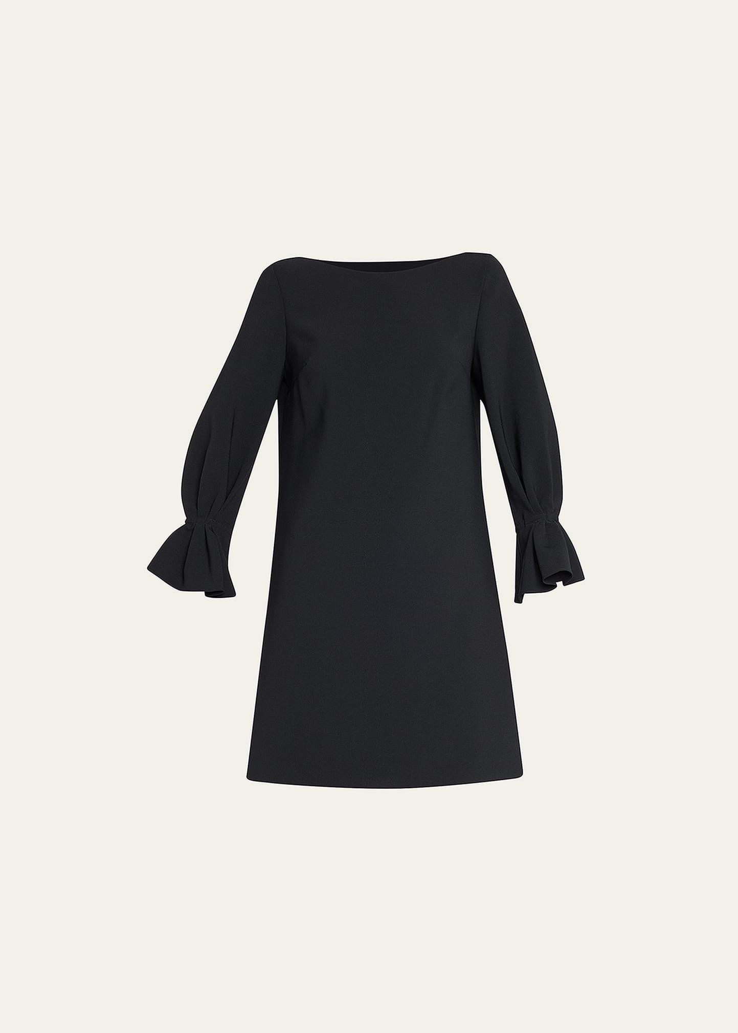 Womens Icon Puff-Sleeve Sheath Dress Product Image