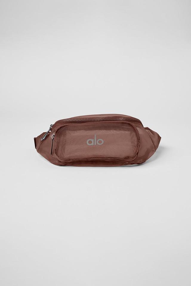 Sheer Fanny Pack - Chestnut Female Product Image