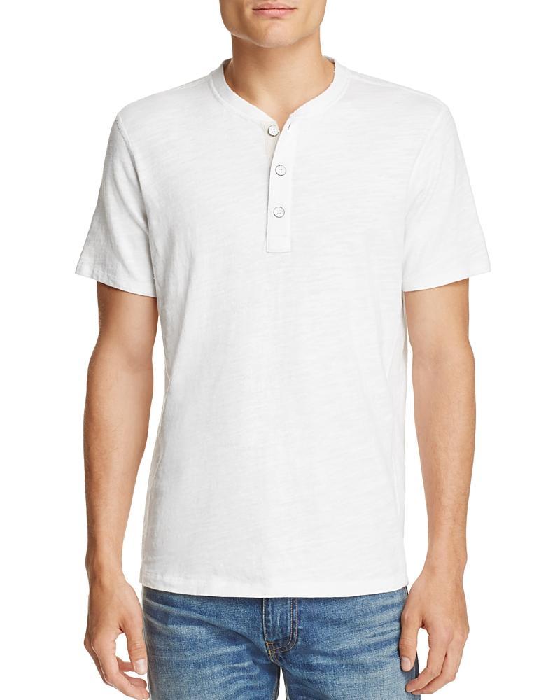 rag & bone Classic Short Sleeve Henley Product Image