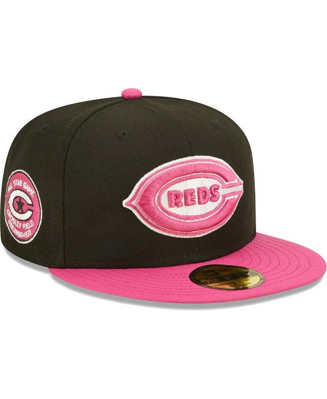 Mens New Era Black Cincinnati Reds 1938 Mlb All-Star Game Passion 59Fifty Fitted Hat - Black Product Image