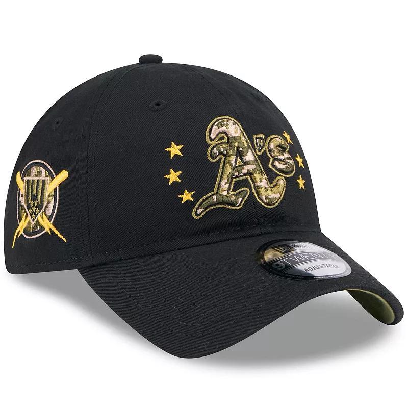 Mens New Era Oakland Athletics 2024 Armed Forces Day 9TWENTY Adjustable Hat Product Image