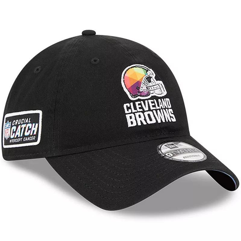 Mens New Era Cleveland Browns 2023 NFL Crucial Catch 9TWENTY Adjustable Hat Product Image