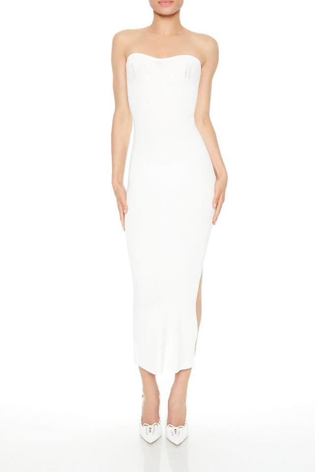 Ribbed Bodycon Tube Maxi Dress | Forever 21 Product Image