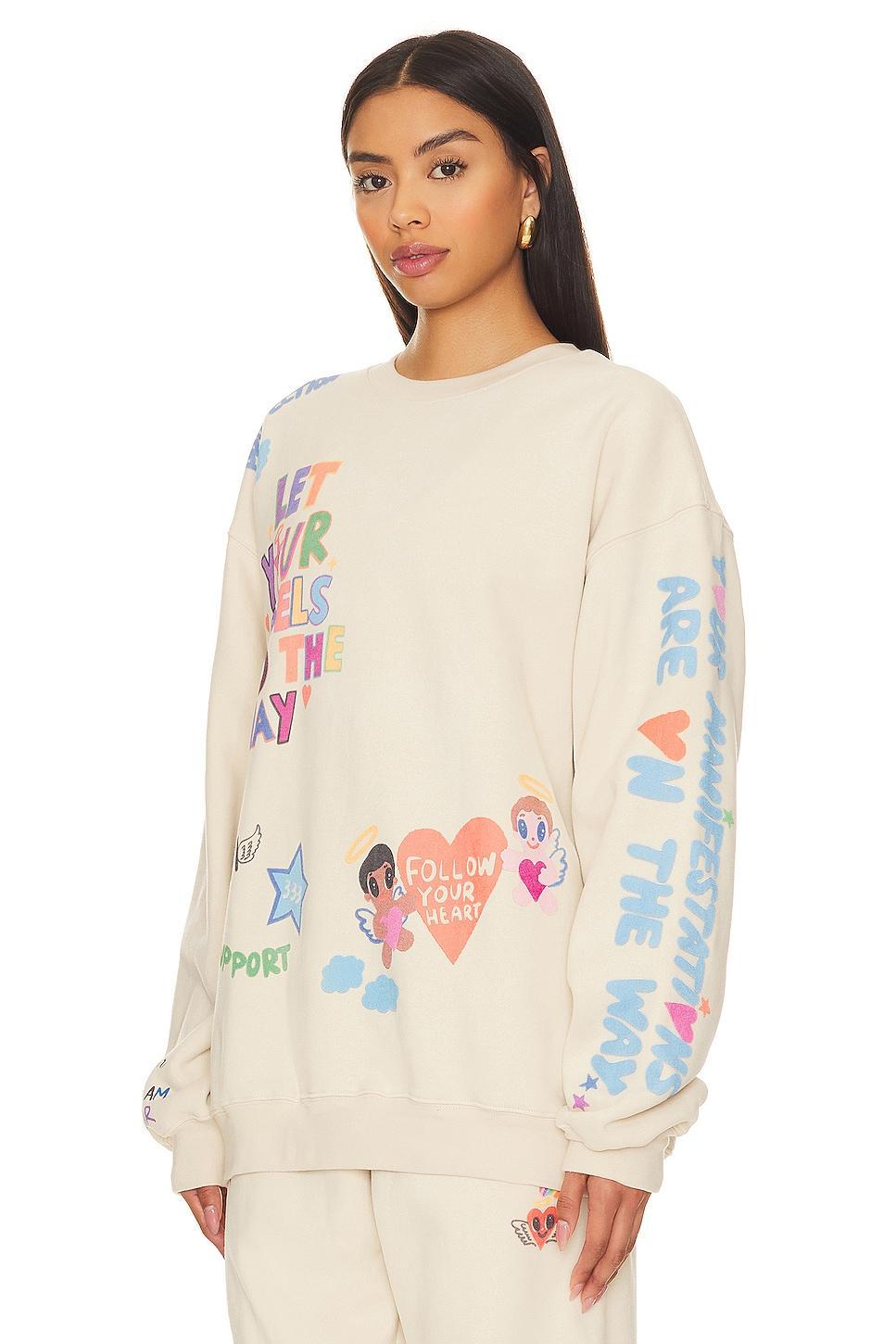 Angels All Around You Crewneck The Mayfair Group Product Image