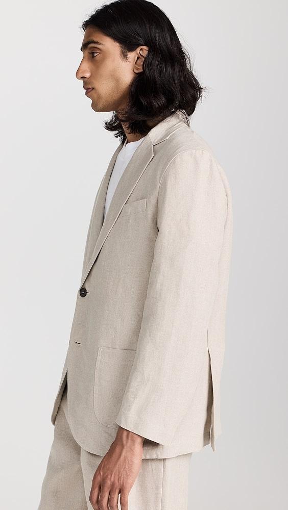 De Bonne Facture Linen Essential Jacket | Shopbop Product Image