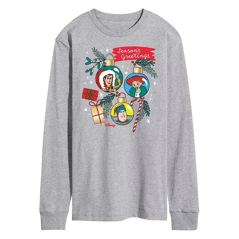 Disney / Pixars Toy Story 4 Mens Seasons Greetings Long Sleeve Graphic Tee Product Image