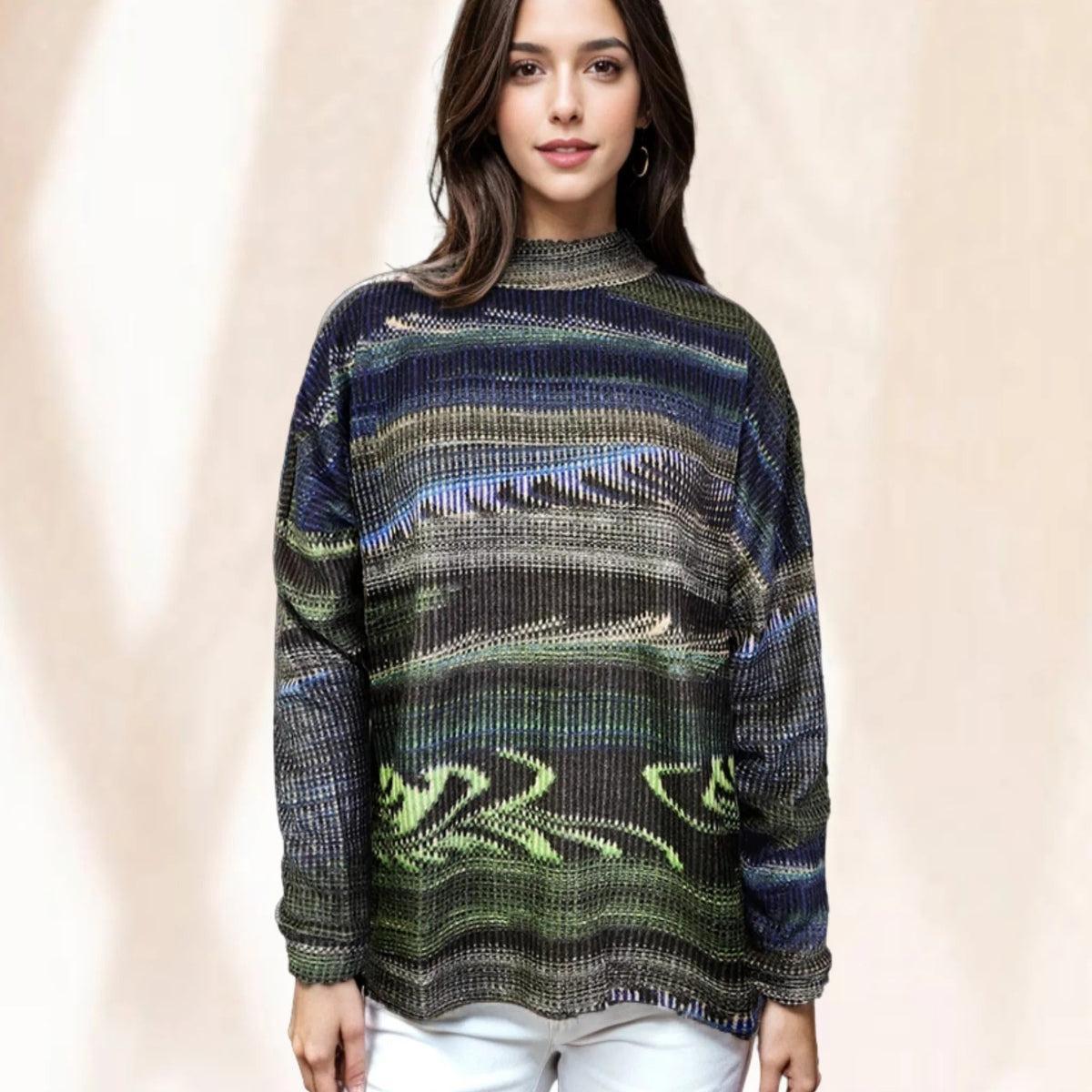 Mock Neck Sweater Product Image