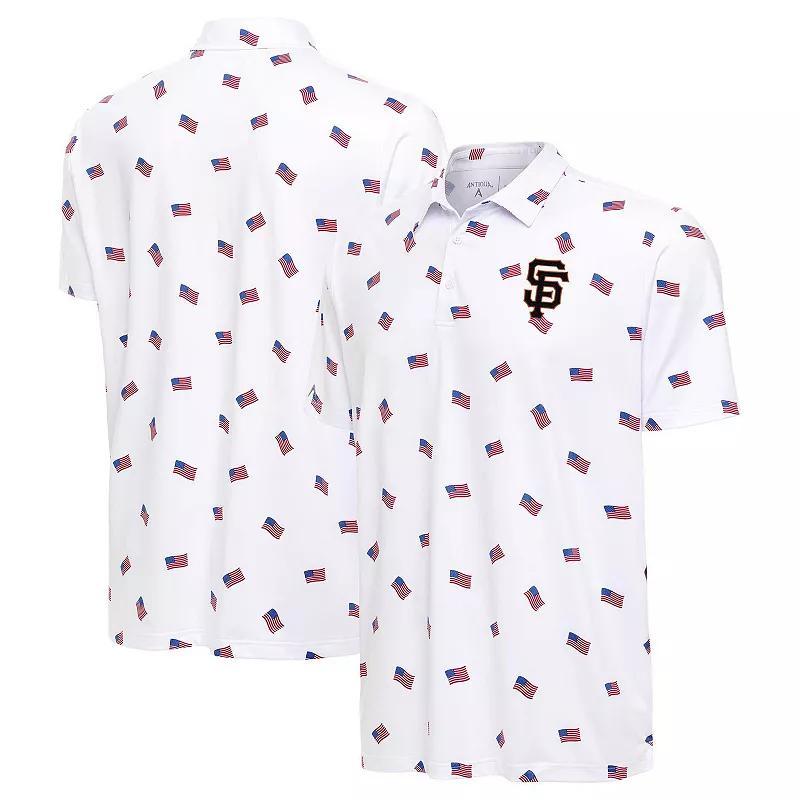 Mens Antigua San Francisco Giants Americana Polo Product Image