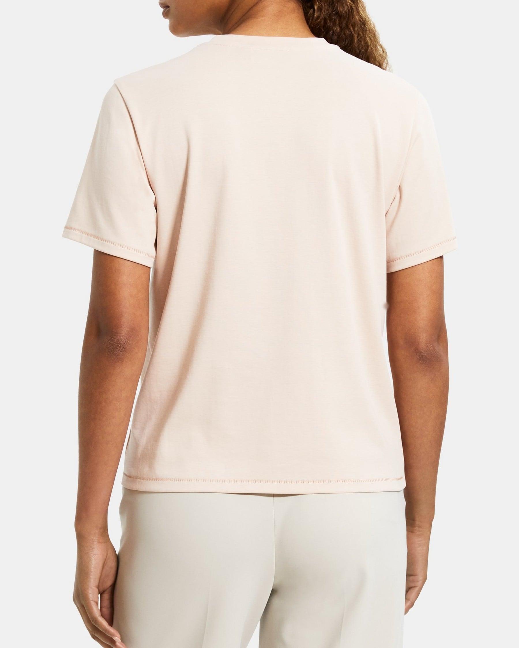 Short-Sleeve Tee in Cotton Jersey Product Image