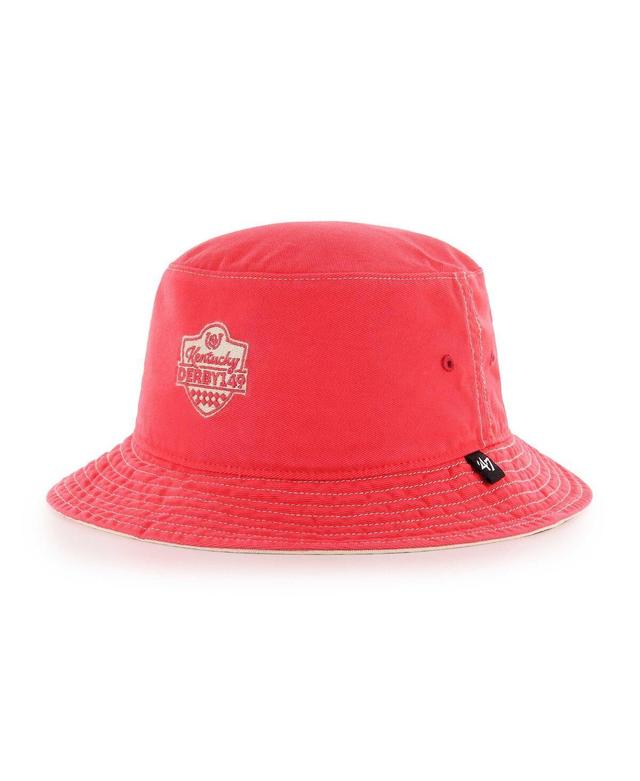 Mens 47 Brand Red Kentucky Derby 149 Trailhead Bucket Hat Product Image