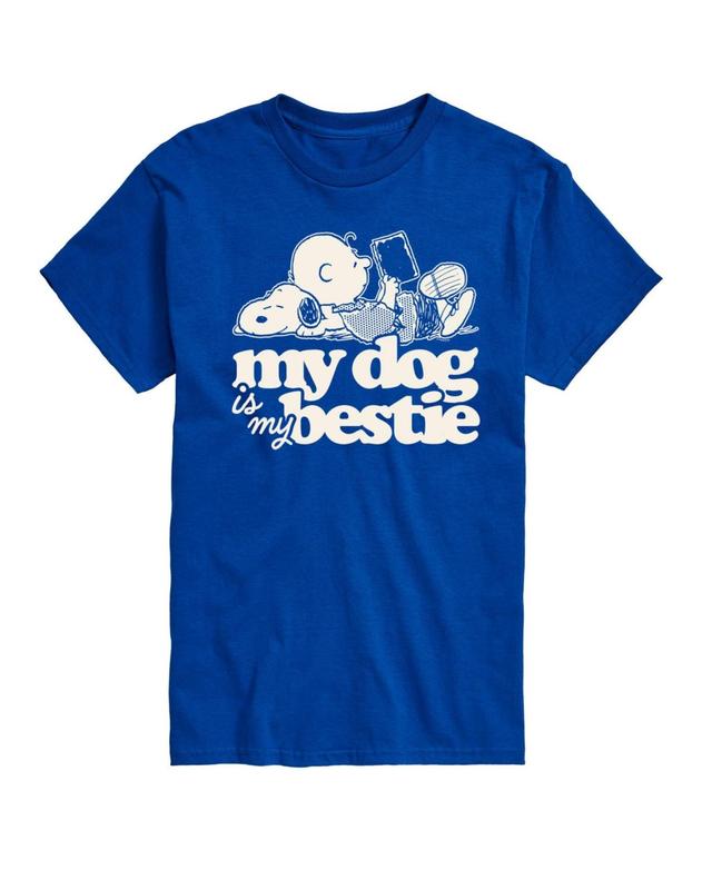 Hybrid Apparel Peanuts Dog Mens Short Sleeve Tee Product Image