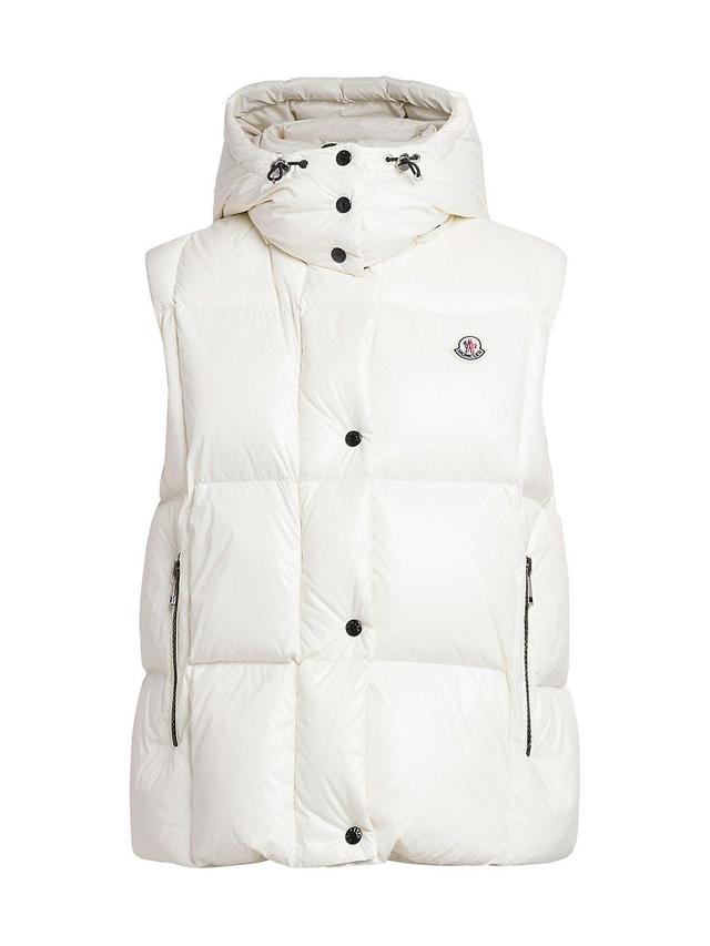 Womens Luzule Down Vest with Detachable Hood Product Image