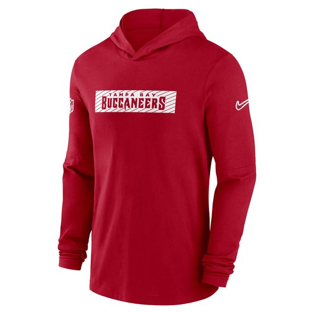 Tampa Bay Buccaneers Sideline Nike Men's Dri-FIT NFL Long-Sleeve Hooded Top Product Image