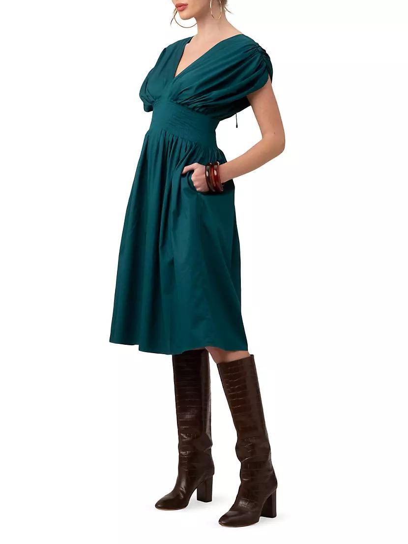 Dasya 2 Cotton Midi-Dress Product Image