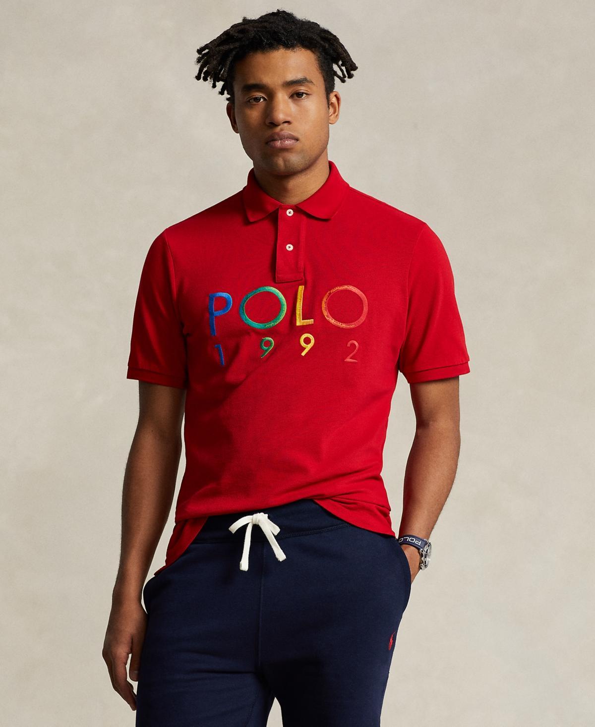 Polo Ralph Lauren Mens Classic-Fit Polo 1992 Mesh Polo Shirt Product Image