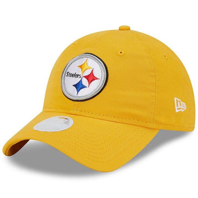 Womens New Era Pittsburgh Steelers Main Core Classic 2.0 9TWENTY Adjustable Hat Product Image