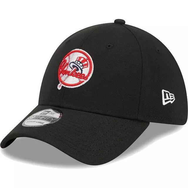 Mens New Era New York Yankees Logo 39THIRTY Flex Hat Product Image