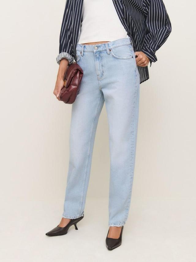 Bobbi Mid Rise Boyfriend Jeans Product Image