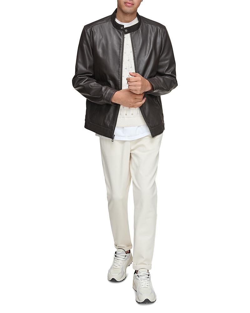 Andrew Marc Varkas Leather Jacket Product Image