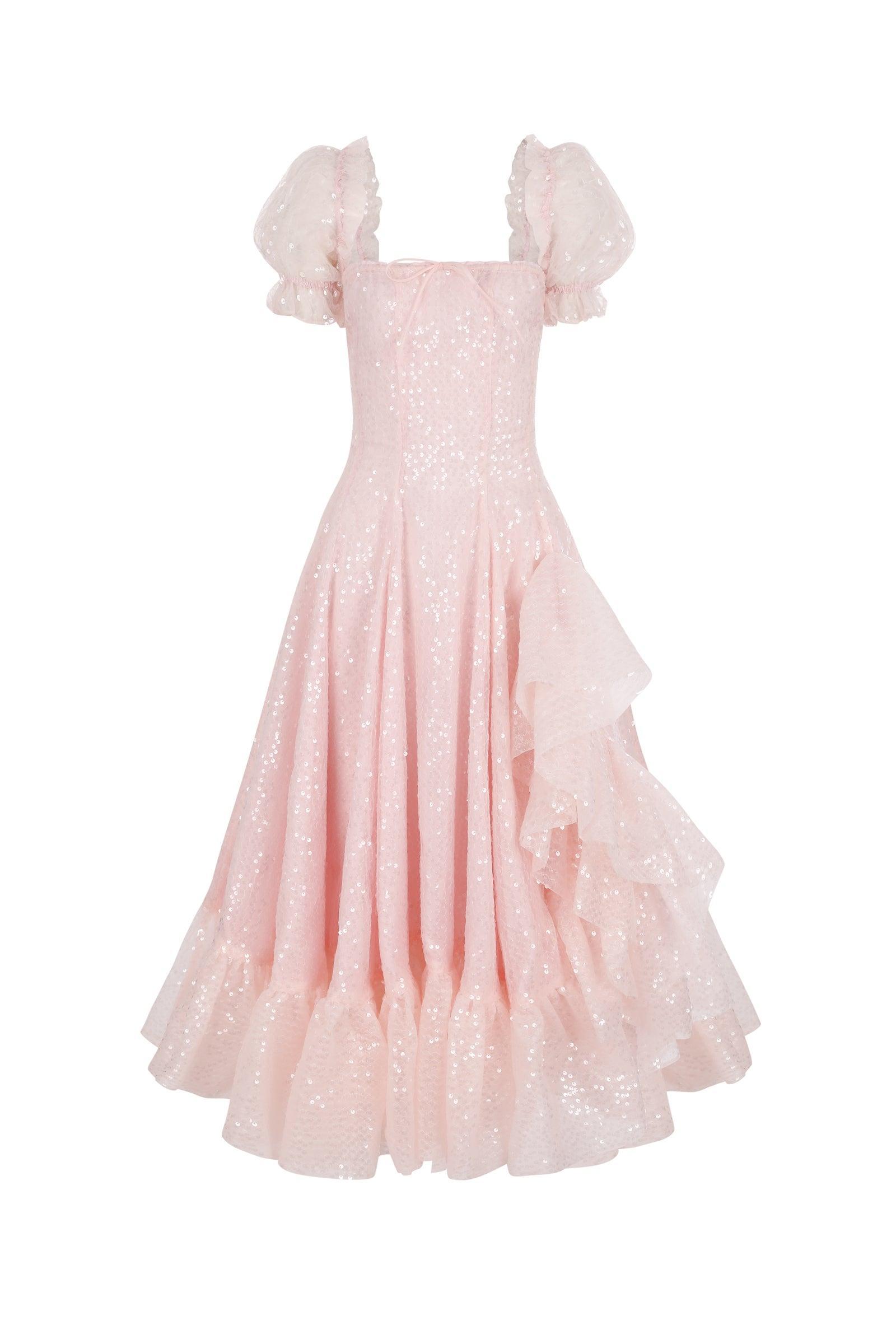 The Sparkling Foxglove Dress Product Image