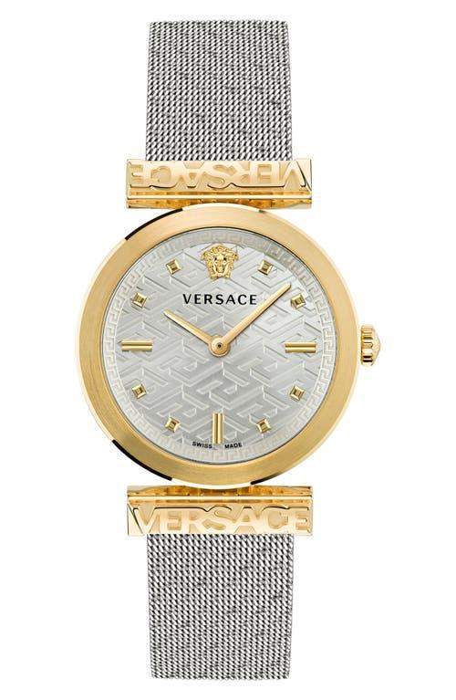 Versace Regalia Mesh Strap Watch, 34mm Product Image