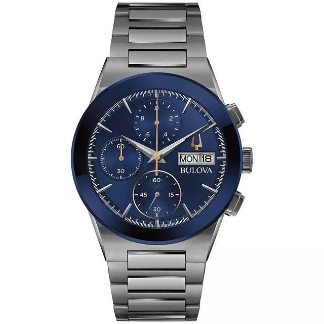 Men's Bulova Modern Millenia Chronograph Watch with Black Dial (Model: 96C149) Product Image