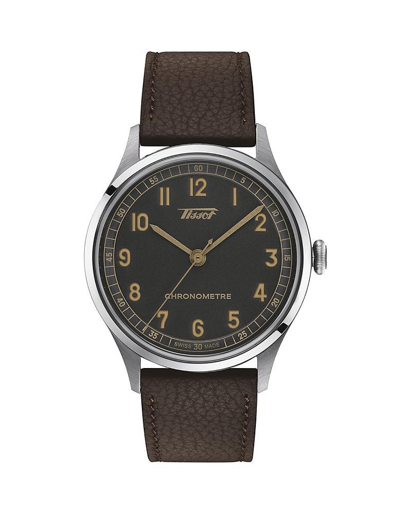 Tissot Heritage 1938 Leather Strap Watch, 39mm Product Image