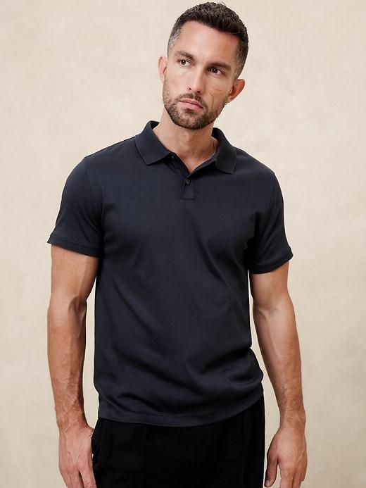 Slim Luxe Touch Polo Product Image