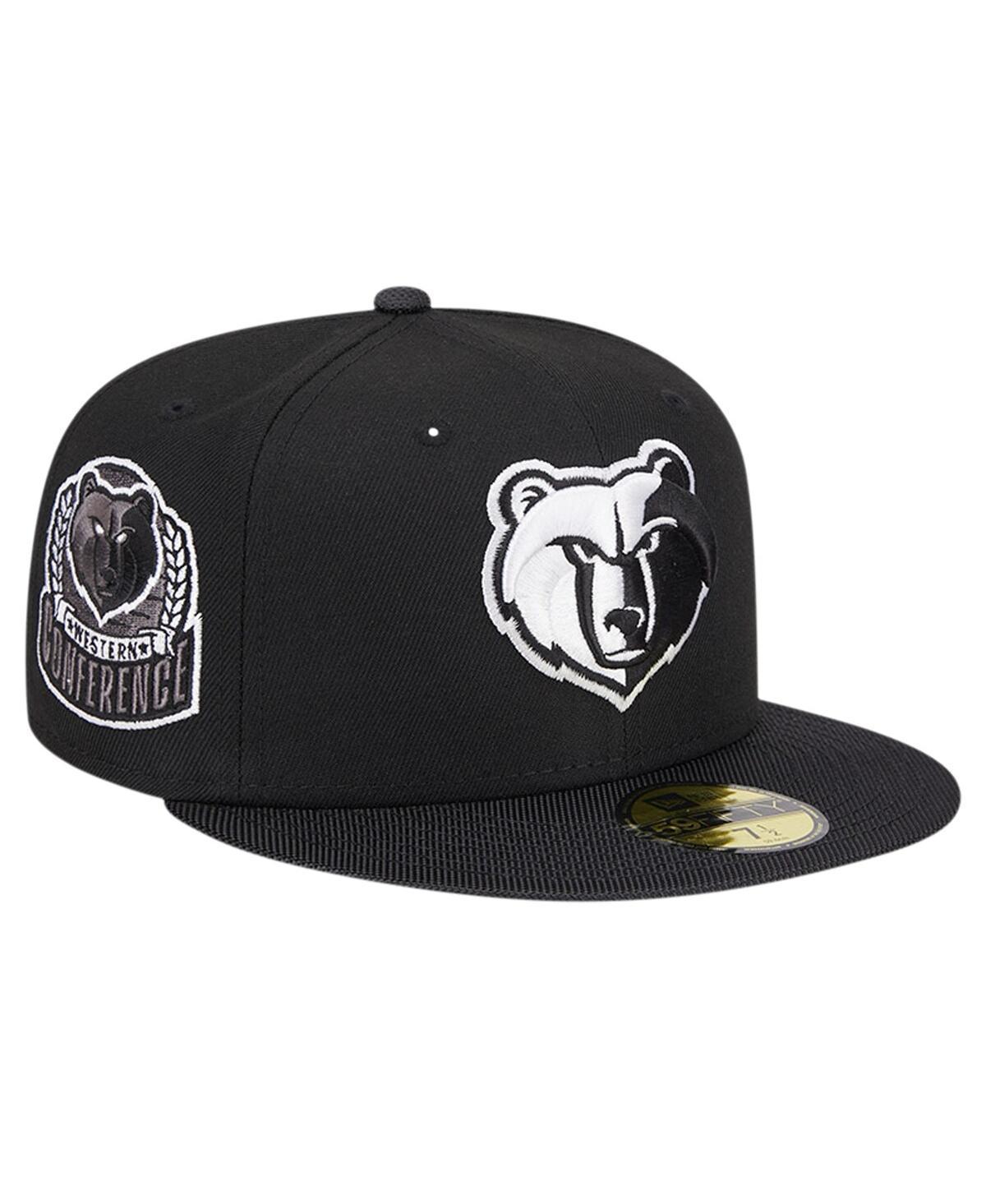 Mens New Era Memphis Grizzlies Active Satin Visor 59FIFTY Fitted Hat Product Image