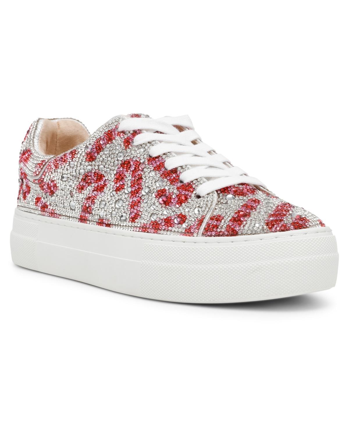 Betsey Johnson Womens Sidny Platform Sneakers Product Image