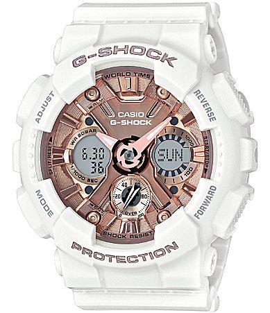 G-Shock White Resin-Strap Ana-Digi Watch Product Image