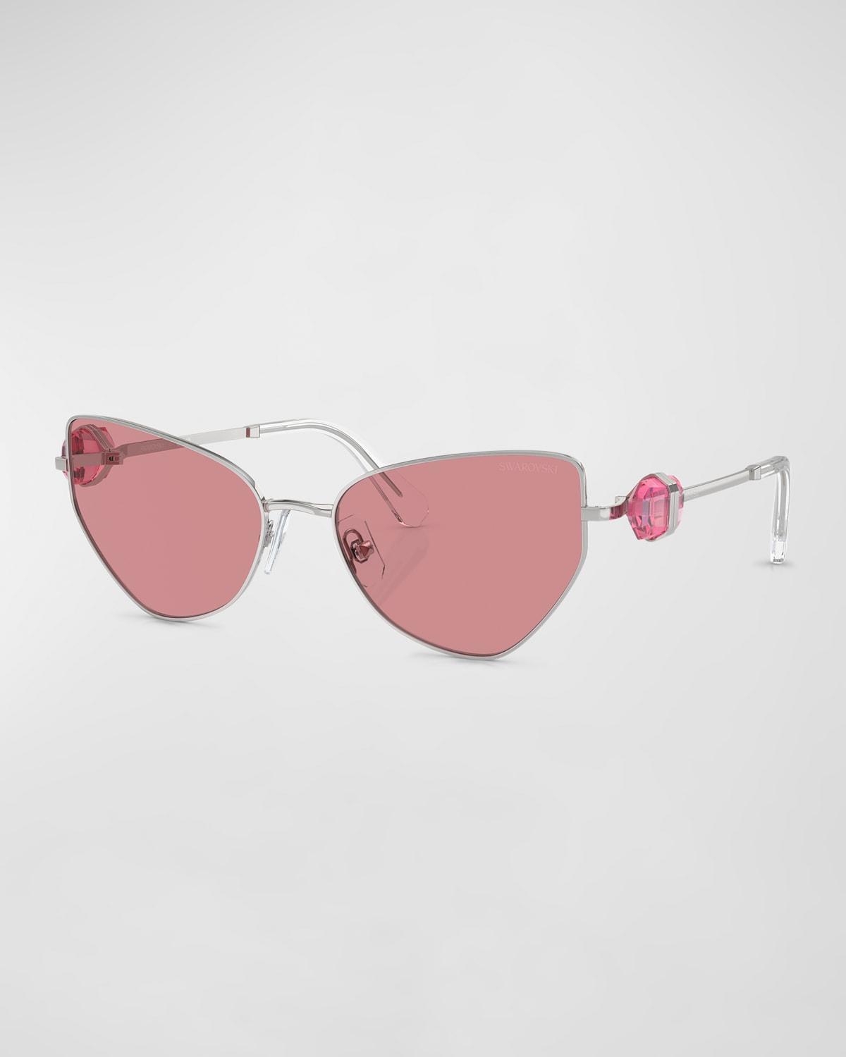 Swarovski 57mm Irregular Butterfly Sunglasses Product Image