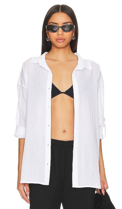 Seafolly Classic Beach Shirt Size L, M, S, XL. Product Image