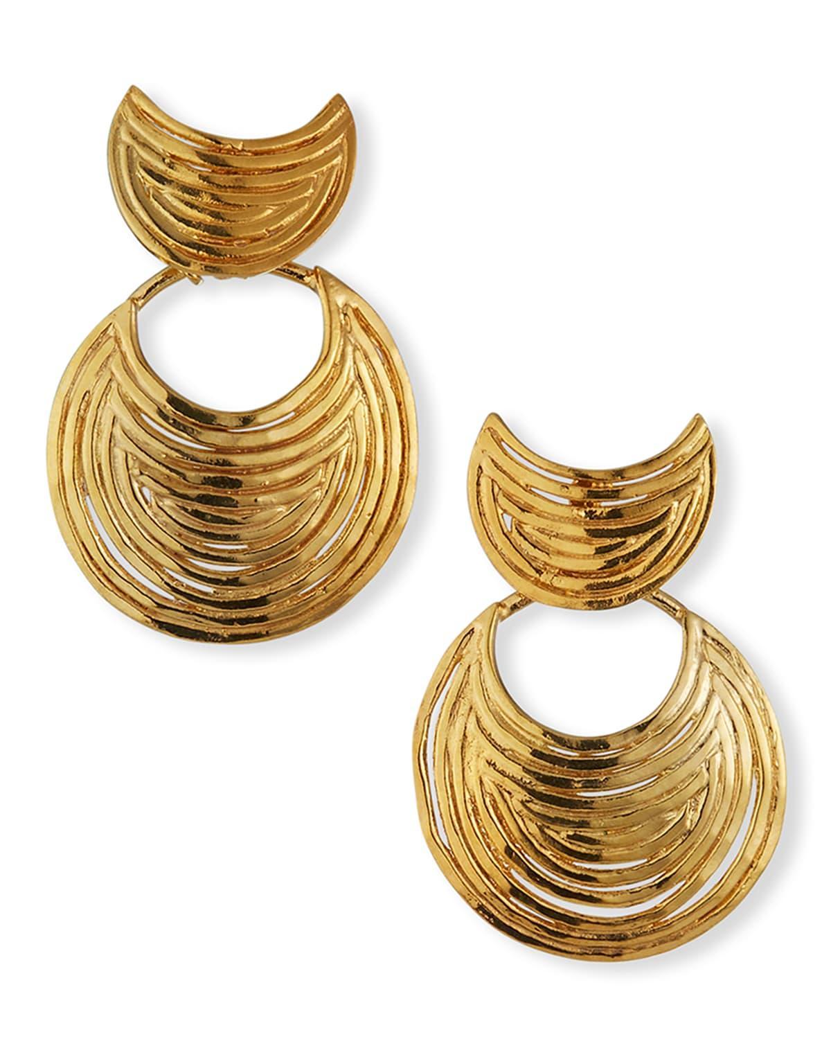 Gas Bijoux Luna Wave Earrings Product Image