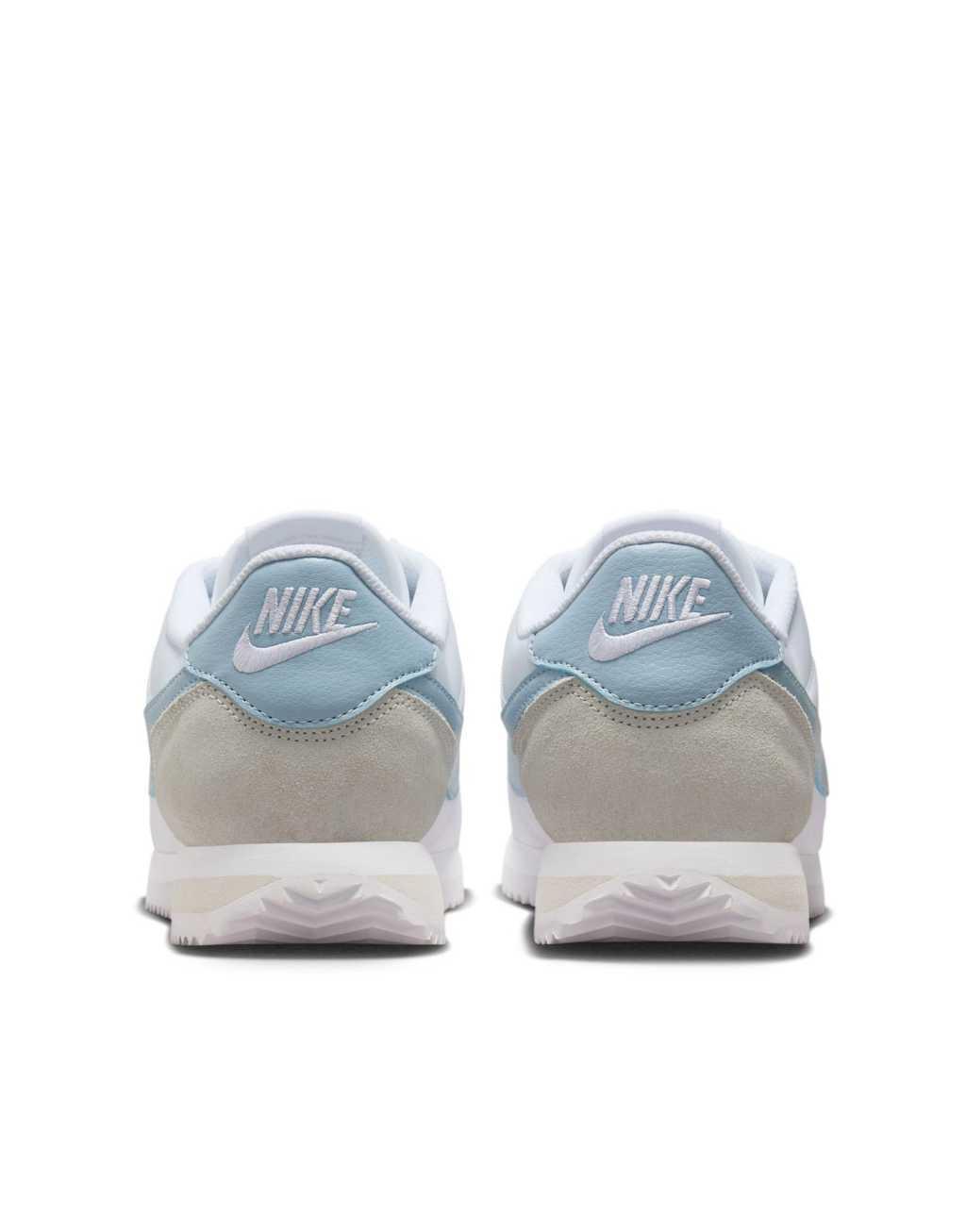 Nike Cortez TXT sneakers in white and blue   Product Image