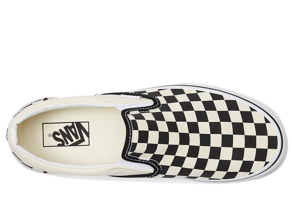 Vans Classic Slip-On Stackform (Checkerboard /Classic White) Shoes Product Image