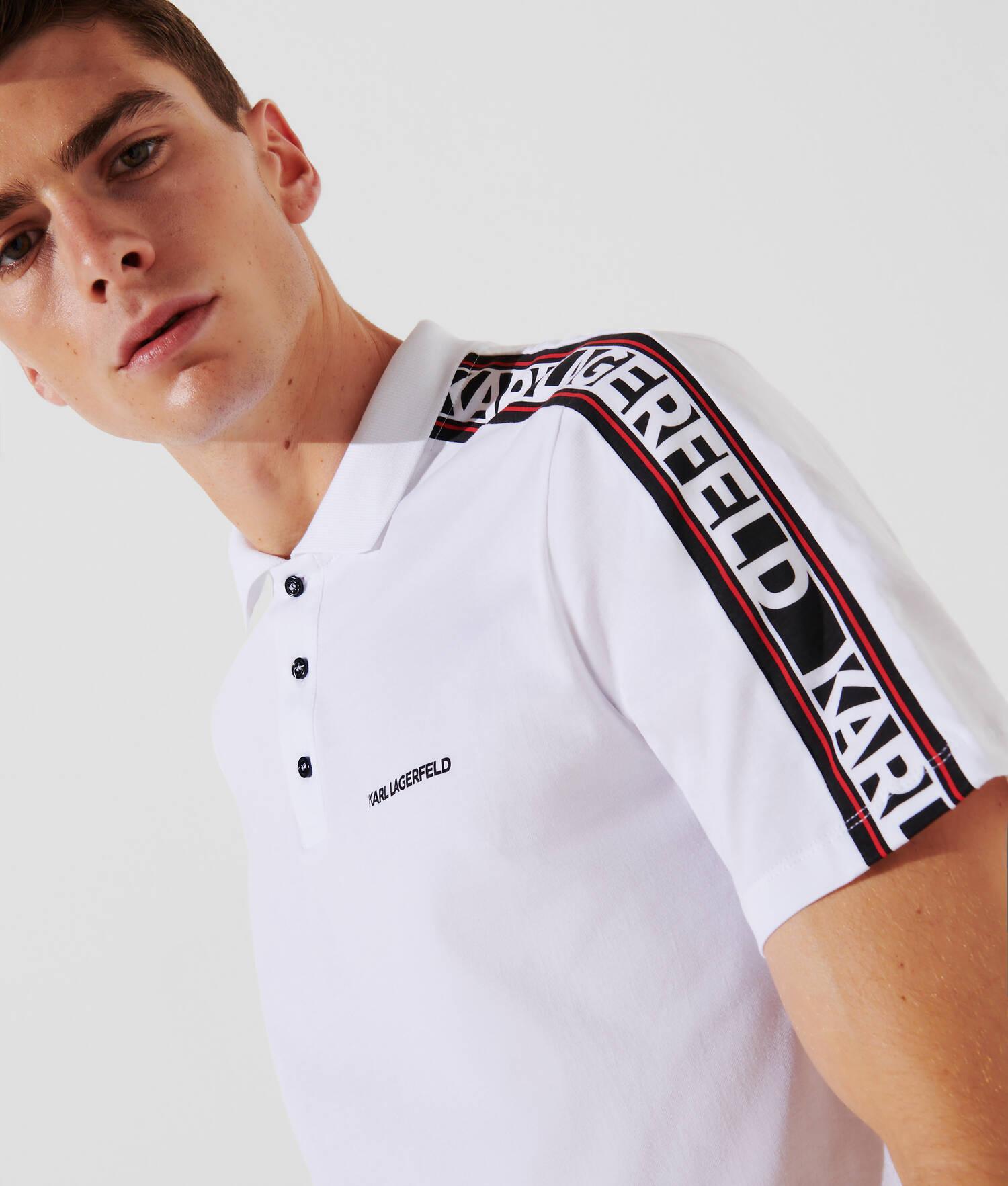 KARL LOGO BEACH POLO SHIRT Product Image