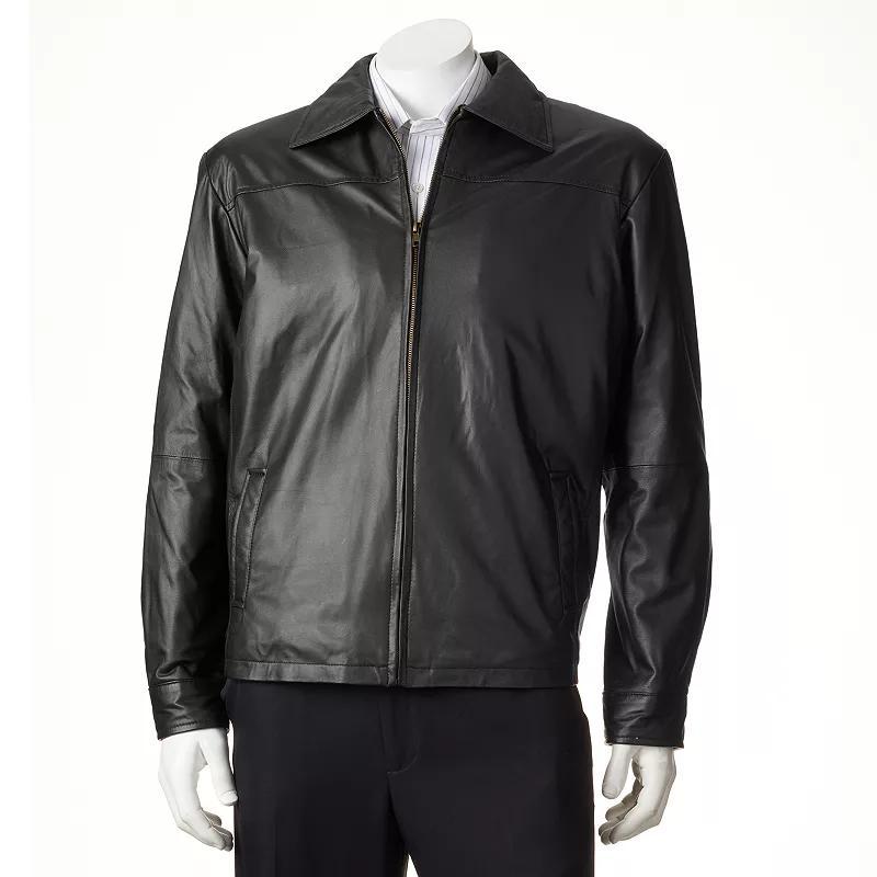 Mens Excelled New Zealand Lamb Leather Open-Bottom Jacket Product Image