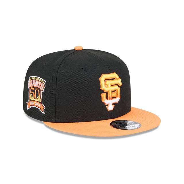 San Francisco Giants Fall Gradient 9FIFTY Snapback Hat Male Product Image