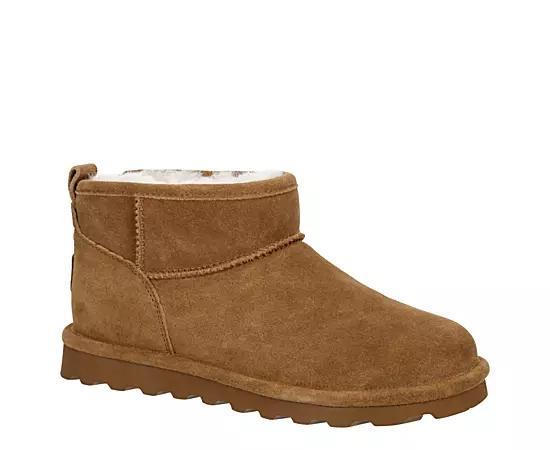 Bearpaw Womens Shorty Water Resistant Fur Boot Product Image