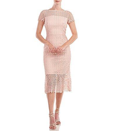 Womens Tatum Lace Sheath Dress Product Image