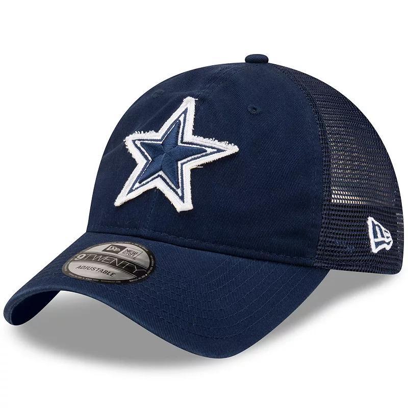 Mens New Era Dallas Cowboys Game Day 9TWENTY Adjustable Trucker Hat, Blue Product Image