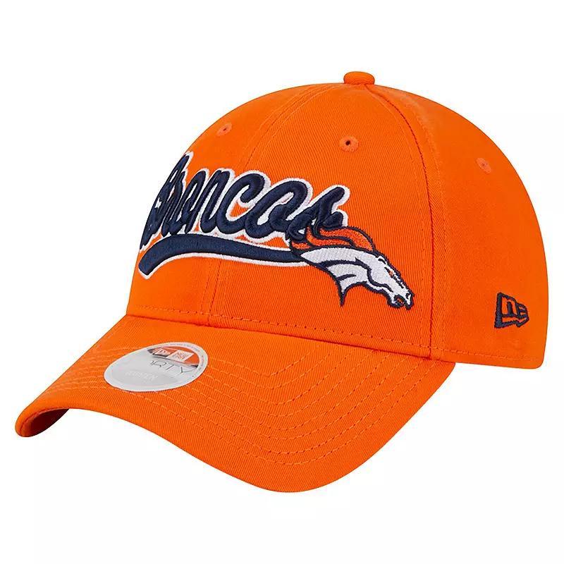 Womens New Era Denver Broncos Cheer 9FORTY Adjustable Hat Product Image