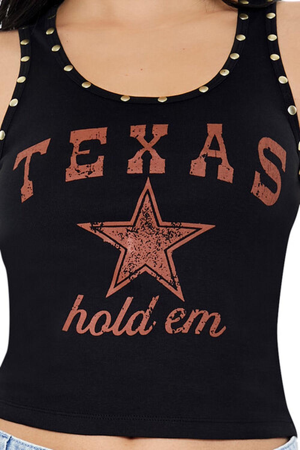 Studded Texas Cropped Tank Top | Forever 21 Product Image