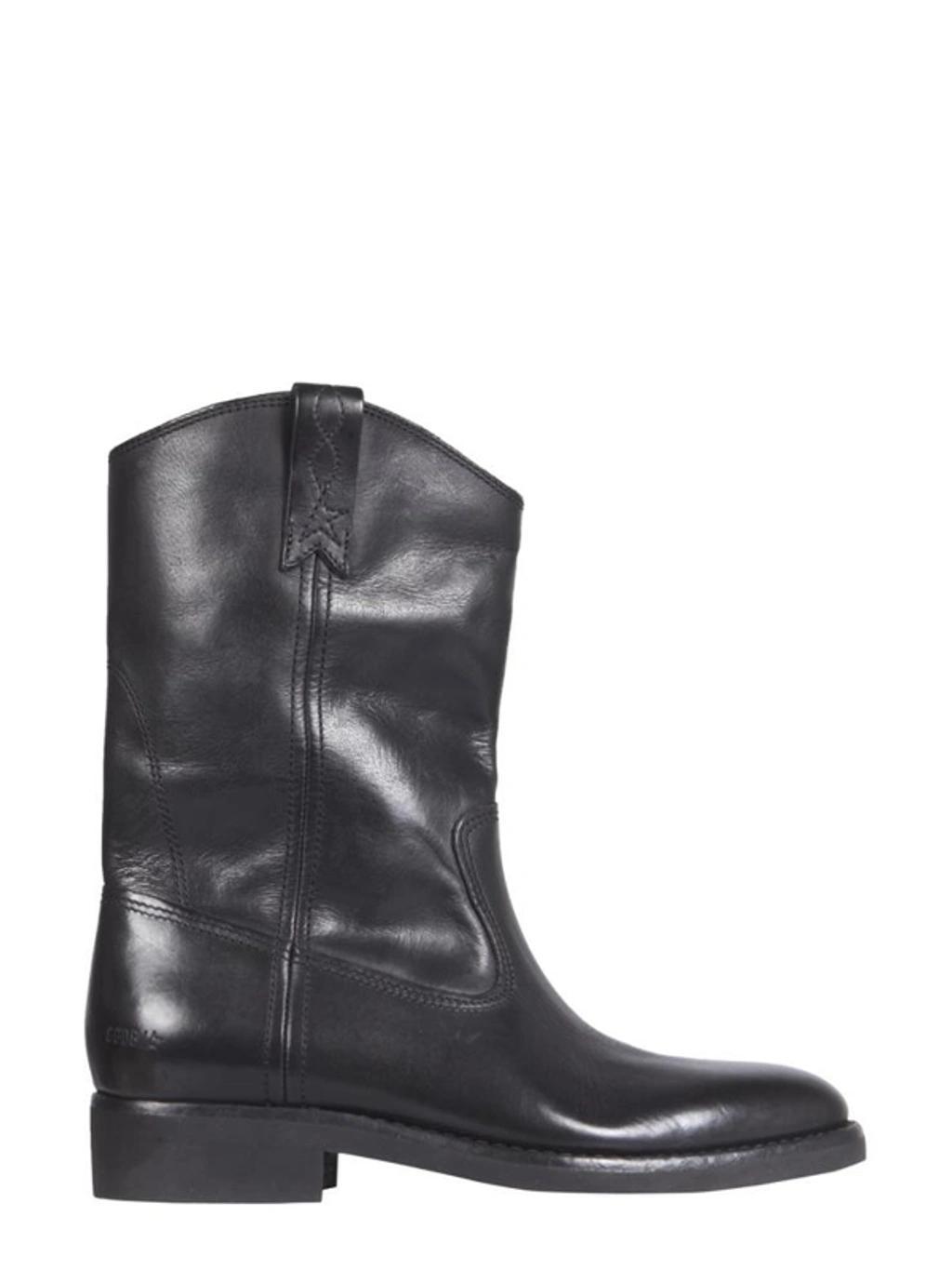 Biker Boots In Black product image