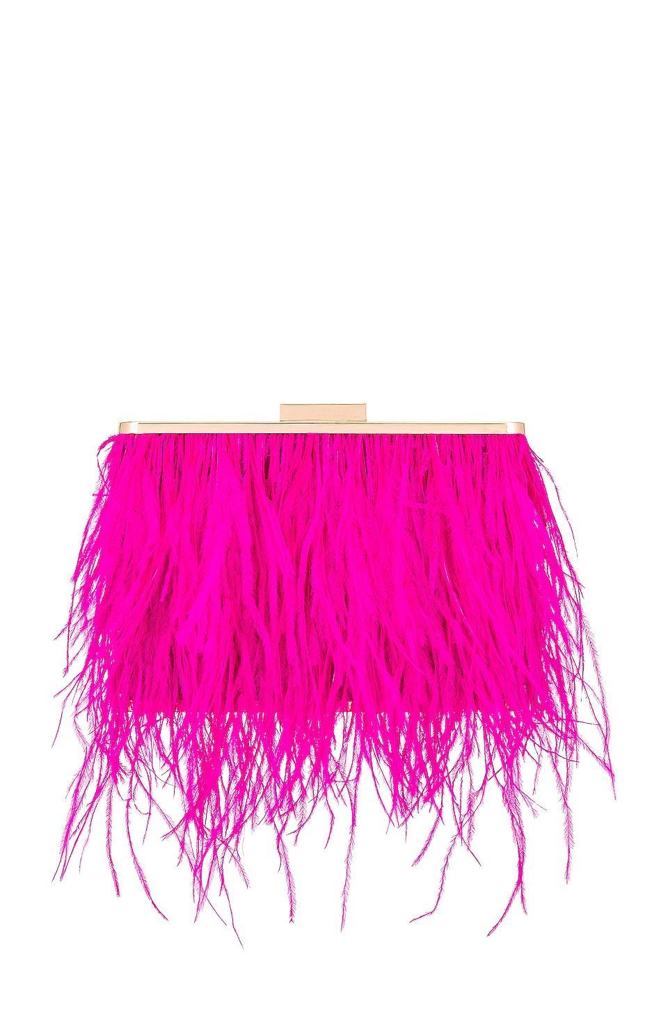 Estelle Feather Clutch olga berg Product Image