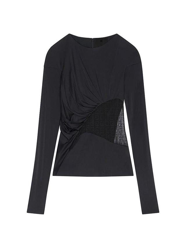 Givenchy 4G Lace Cut Out Top Product Image