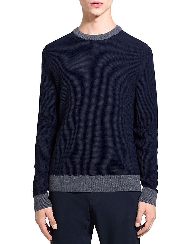 Theory Maden Novo Merino Wool Blend Crewneck Sweater Product Image