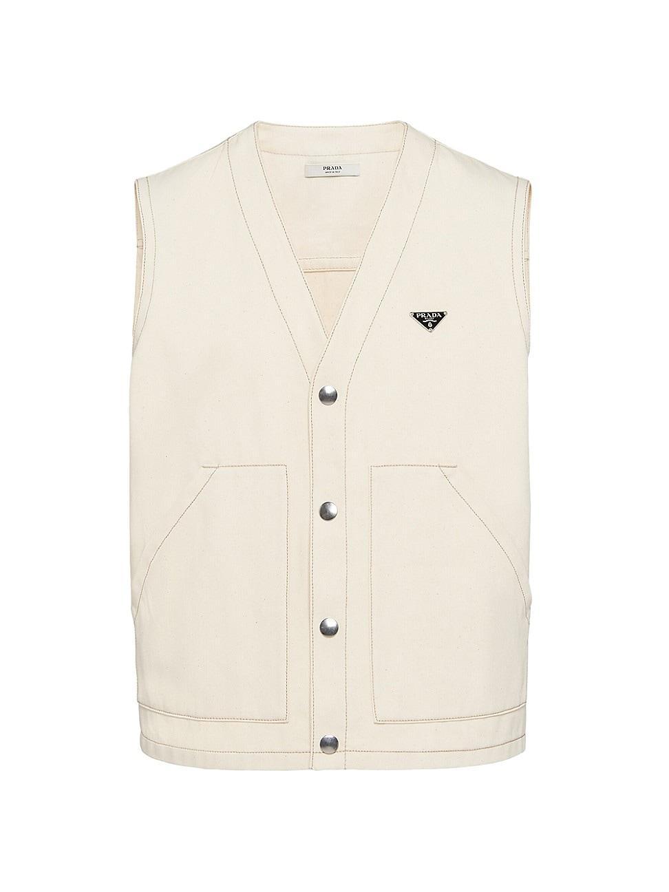 Mens Bull Denim Vest Product Image