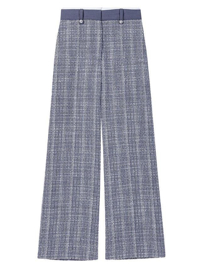 Womens Tweed Trousers Product Image